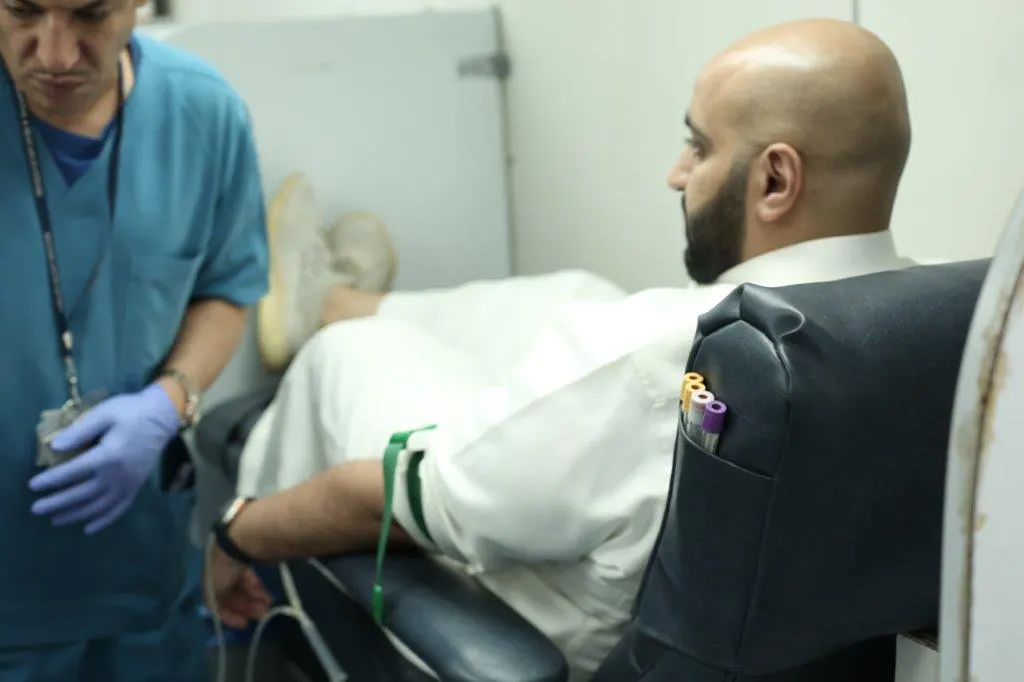 حملة التبرع بالدم للربع الأول من 2024