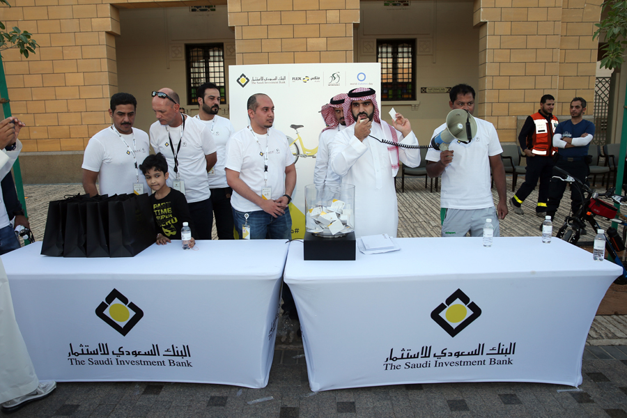 مسيرة الدراجات الهوائية في اليوم العالمي للسكري