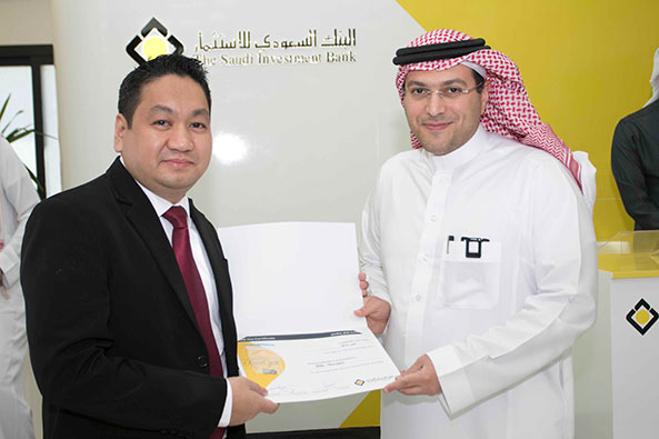 SAIB recognizes its outstanding employees in “Thank You” program